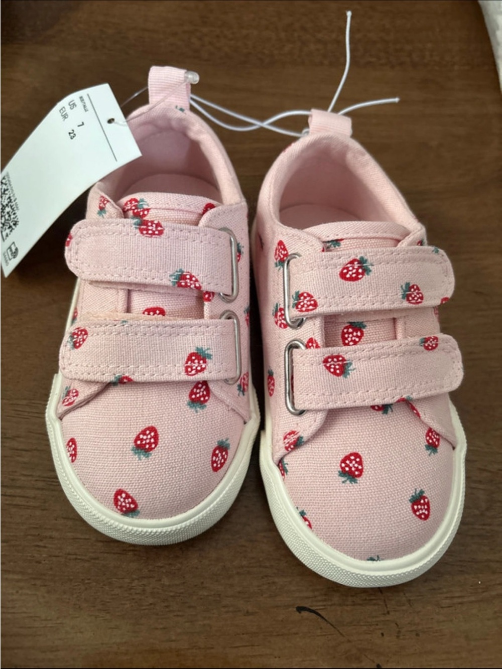 H&M | toddler girls velcro sneakers